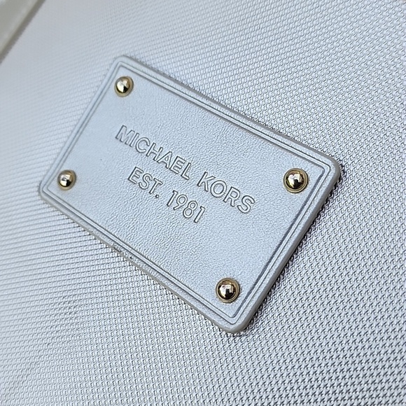 Michael Kors Champagne Metalic Gold Shopping Tote - Picture 13 of 13